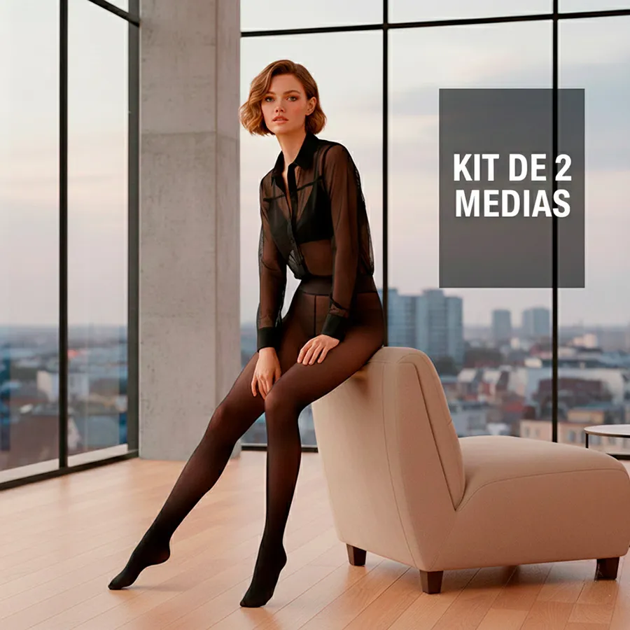 3307 KIT DE 2 MEDIAS 6755